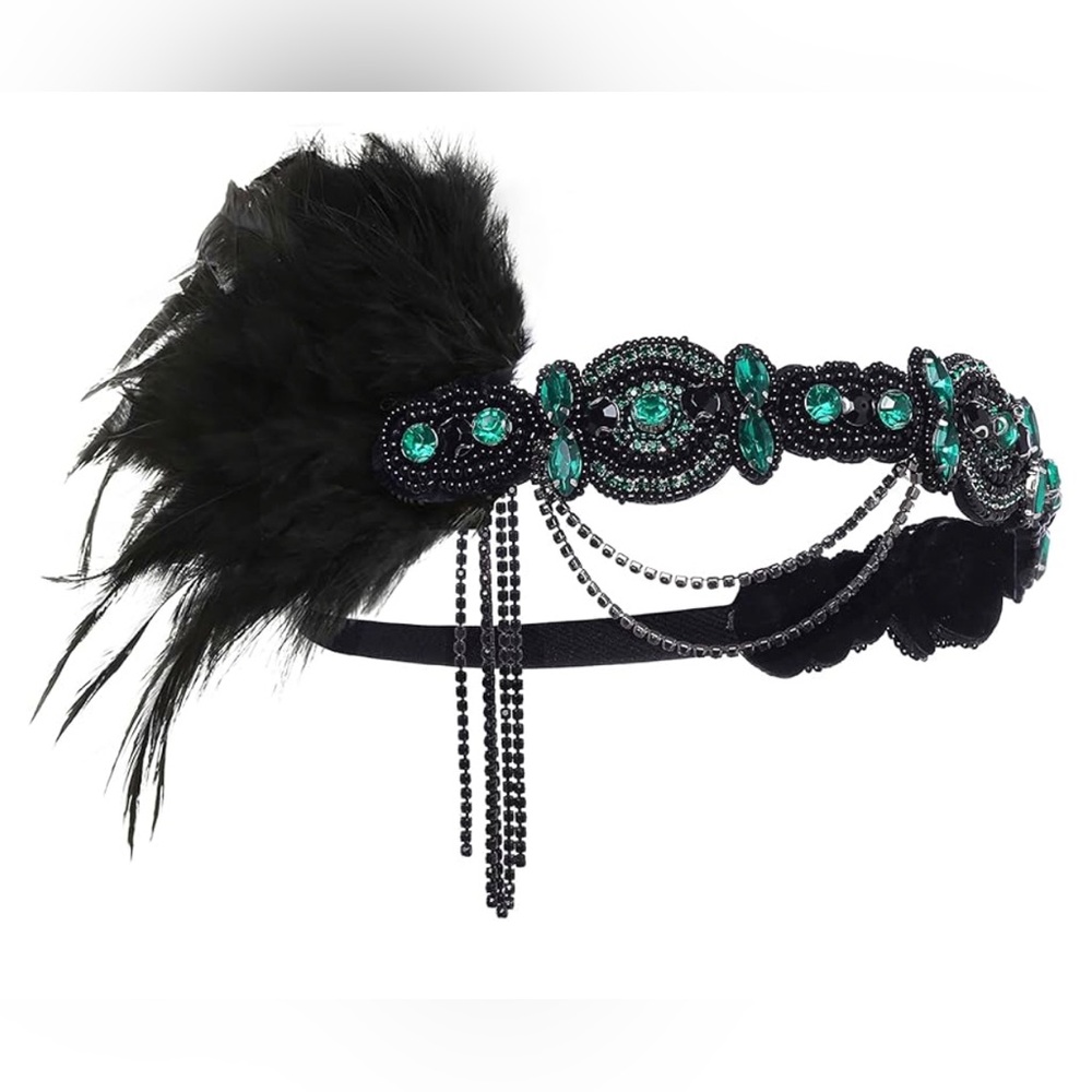 Flapper headband worn once perfect condition